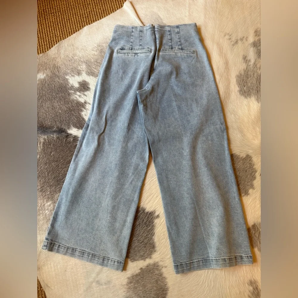 Dear John Light Blue Flare Jeans - Picture 3 of 4